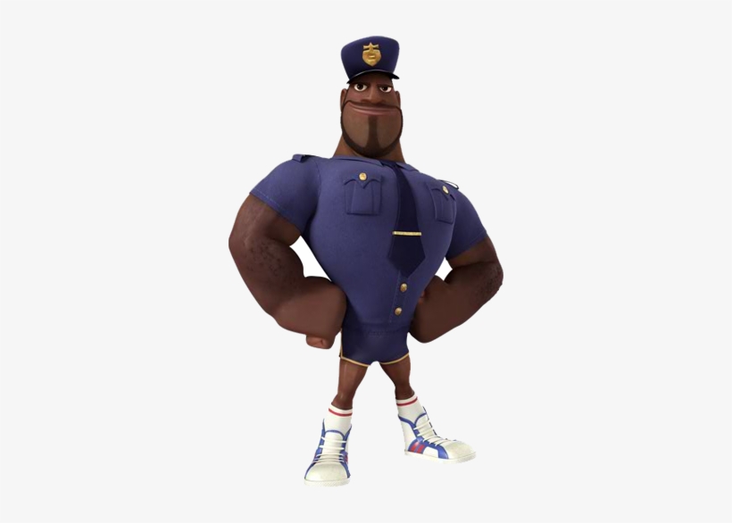 Cop - Police Officer From Cloudy With A Chance, transparent png #1539787
