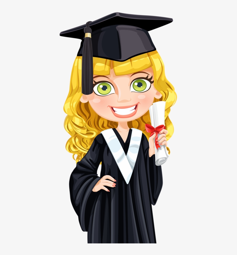 Graduate Girl PNG Transparent Images Free Download, Vector Files