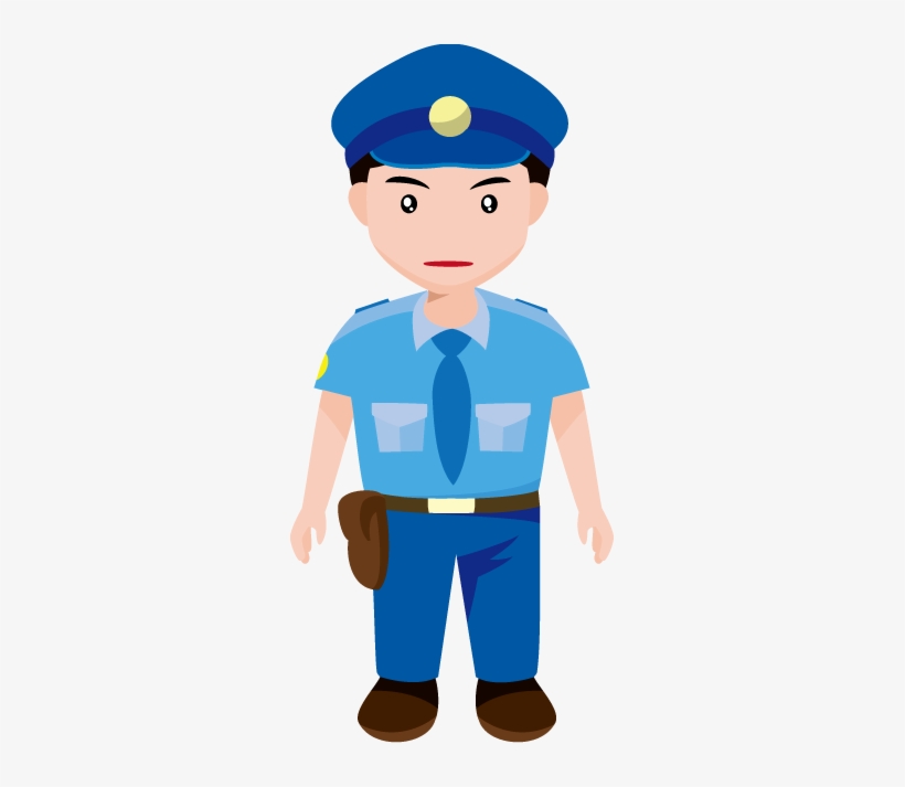 Policeman - Police Man Clipart Png, transparent png #1540187