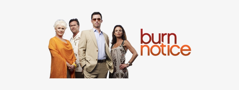 Burn Notic A4 - Burn Notice Logo Png, transparent png #1540263