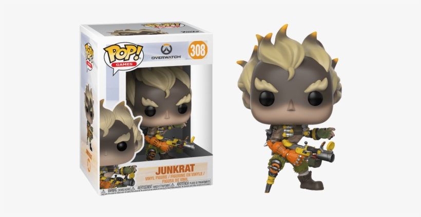 Funko Pop Vinyl Junkrat - Mei - Pop! Vinyl Figure, transparent png #1540653