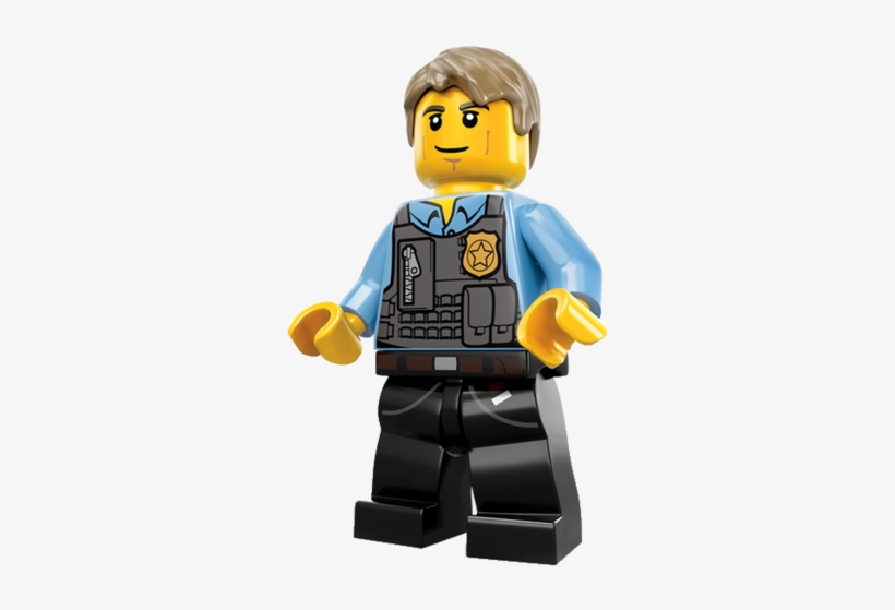 Chase Mccain Cop - Lego City Chase Mccain, transparent png #1540778