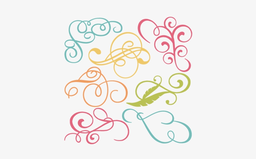 Download Flourishes Svg Cut Files Flourish Svg Files Free Svgs Free Flower Svg Files For Cricut Free Transparent Png Download Pngkey