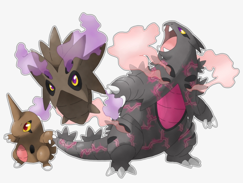 Commission Larvitar Pupitar And By Cid Fox - Pupitar, transparent png #1541282