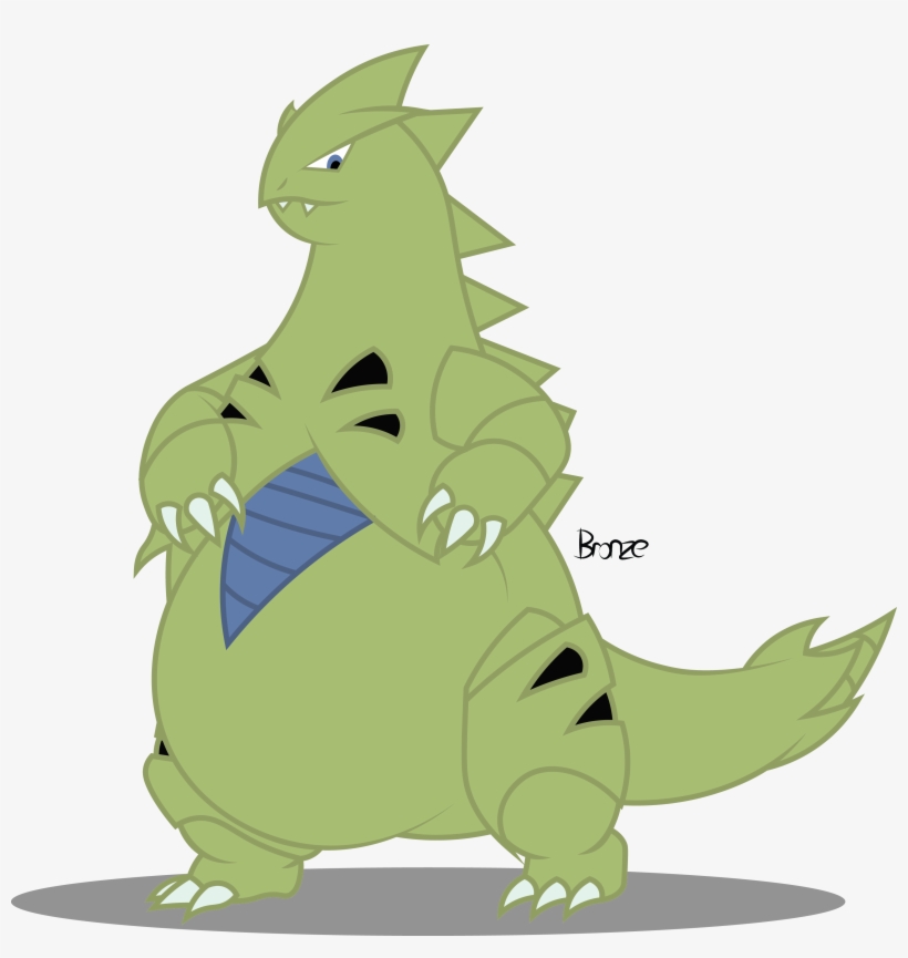 Tyranitar - Work Of Art, transparent png #1541323