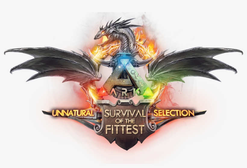 Unnaturalselection Logo Ark Survival Evolved Free Transparent Png Download Pngkey