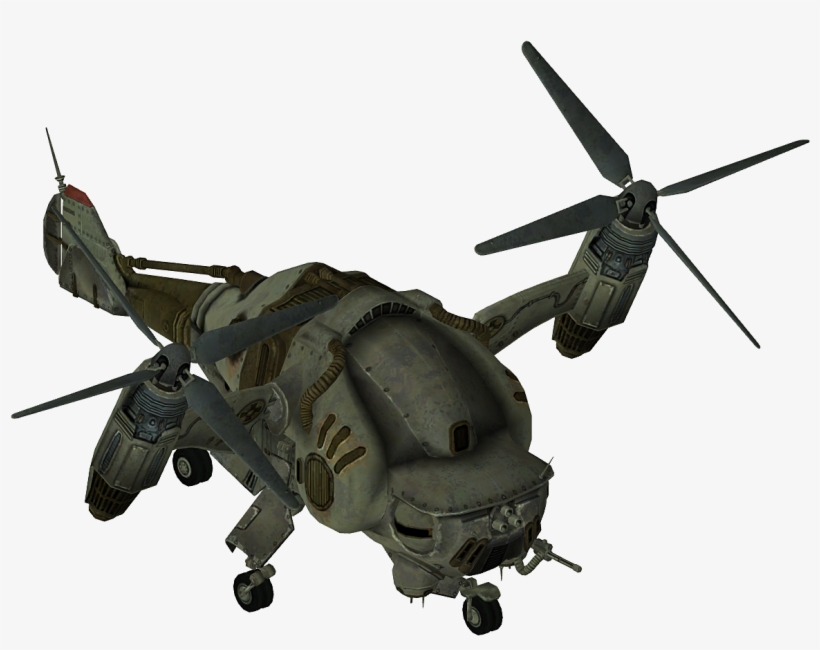 Vertibird Fallout Wiki Fandom - Fallout Helicopter, transparent png #1541549