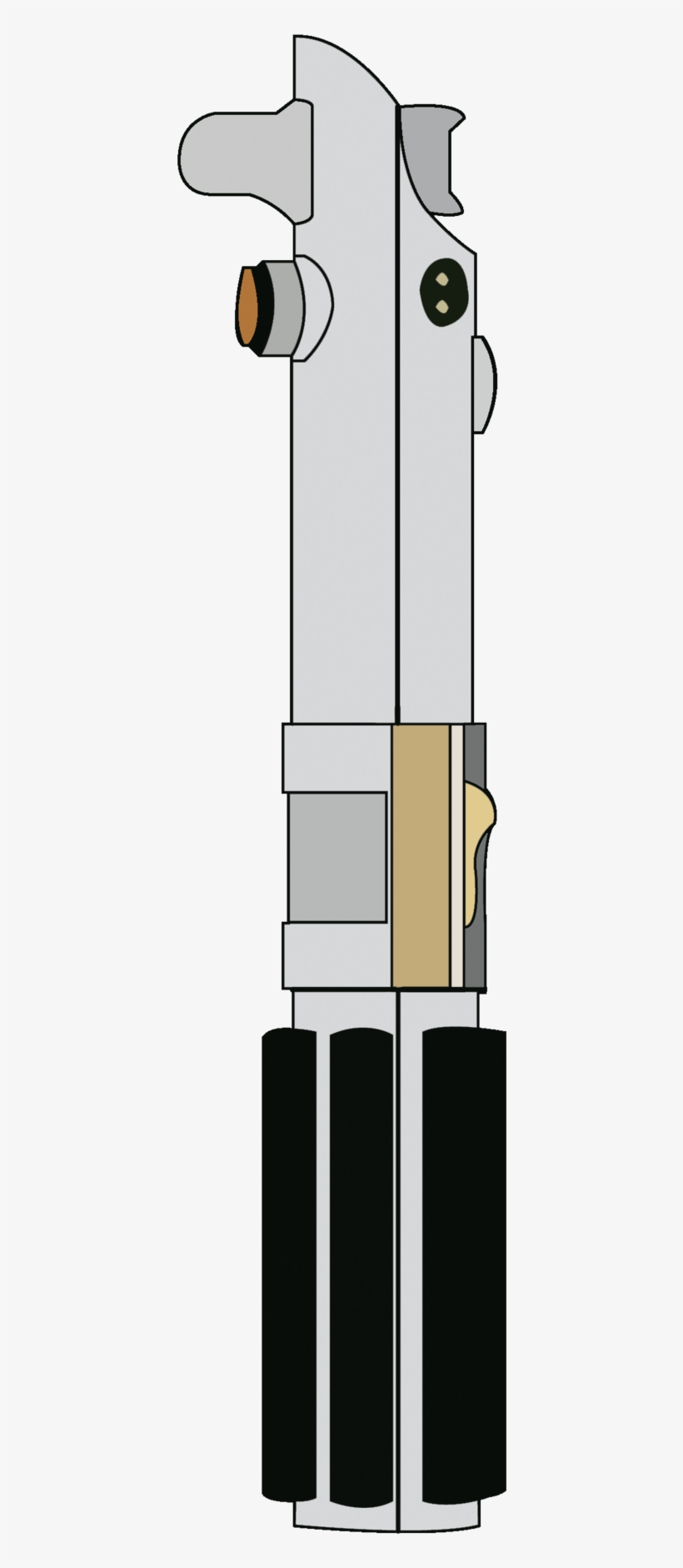 Skywalker Lightsaber By Superherotimefan On Deviantart - Lightsaber Clip Art, transparent png #1542004