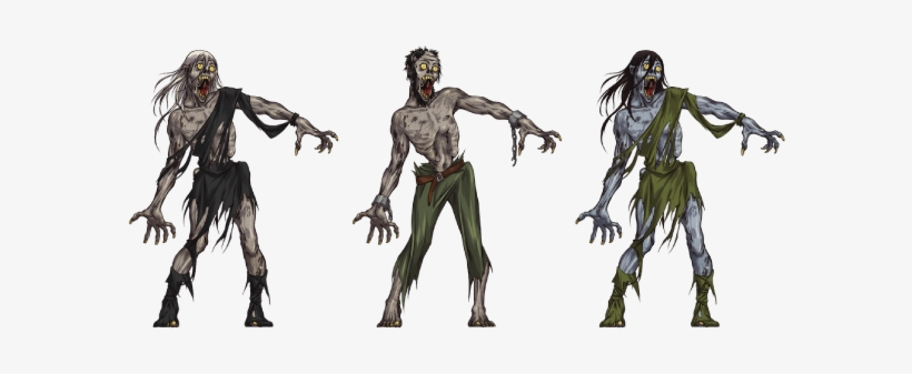 Zombie Horde Png - Zombie Horde Concept Art, transparent png #1542268