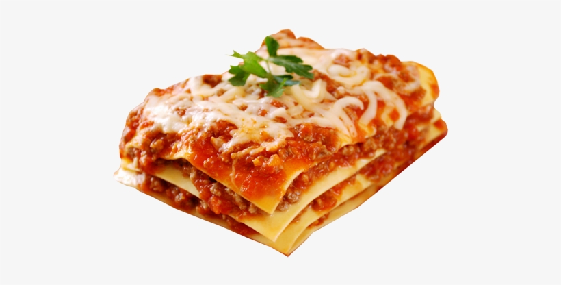 All Pasta Dishes Come With A Side Salad And Garlic - Lasagna Png, transparent png #1542417