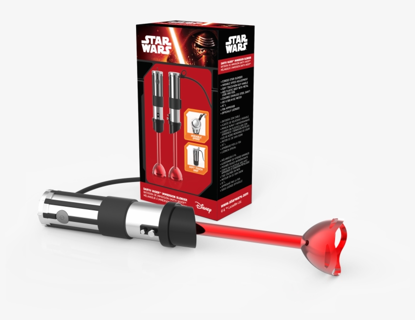 Star Wars Immersion Blender Darth Vader Lightsaber, transparent png #1542420