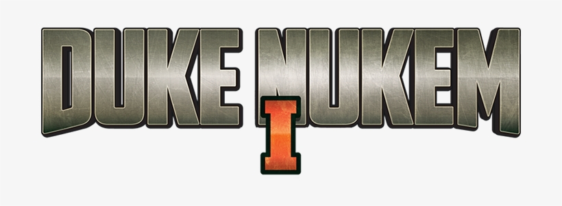 Duke Nukem - Duke Nukem 1 Logo, transparent png #1542496