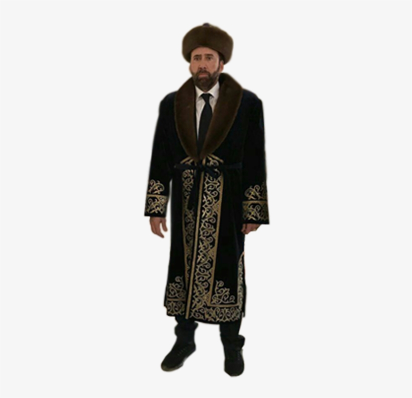 Nicolas Cage Astana Academic Dress Formal Wear Costume - Nic Cage Kazakhstan, transparent png #1543036