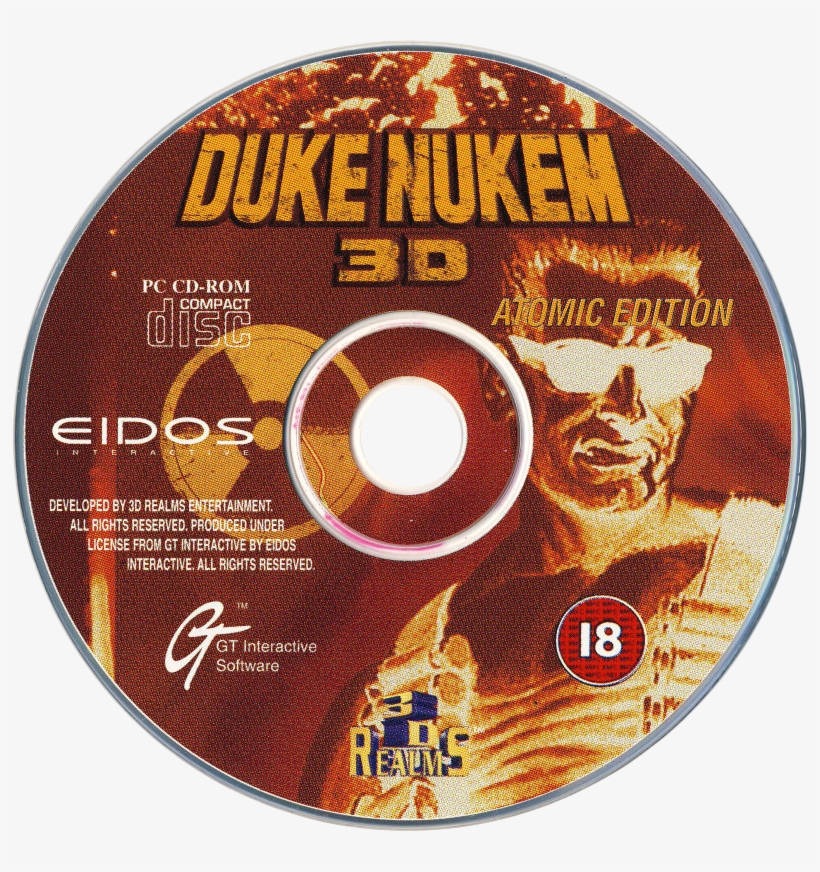 Duke Nukem 3d - Duke Nukem 3d Cd Rom, transparent png #1543353