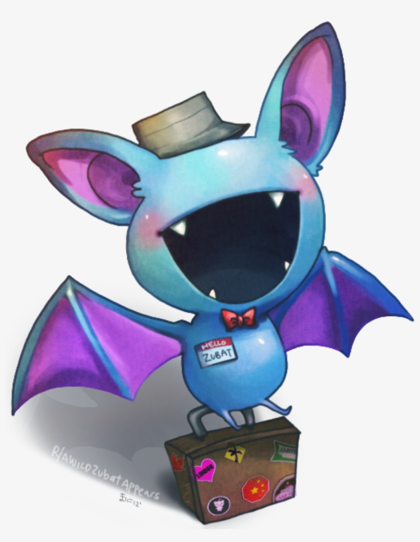331 Kb Png - Cute Zubat, transparent png #1543421