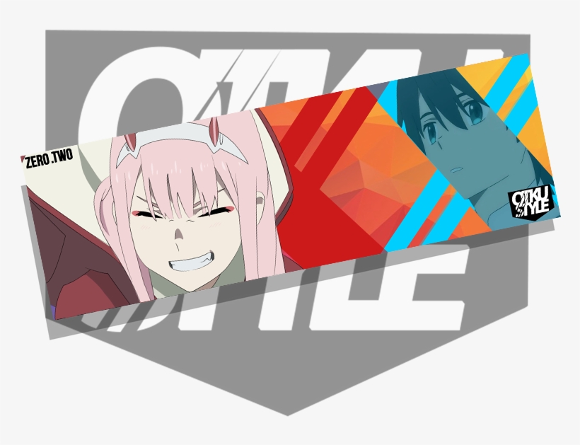 Image Of Zero Two Box Slap - Anime Slap Stickers, transparent png #1543589