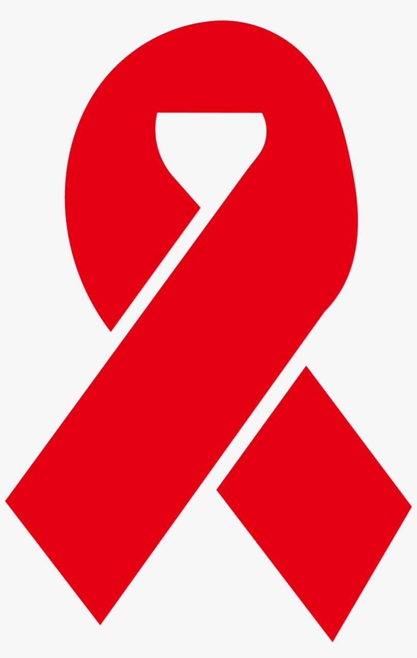 Cancer Vector Breast Symbol - Red Cancer Ribbon Png, transparent png #1543591
