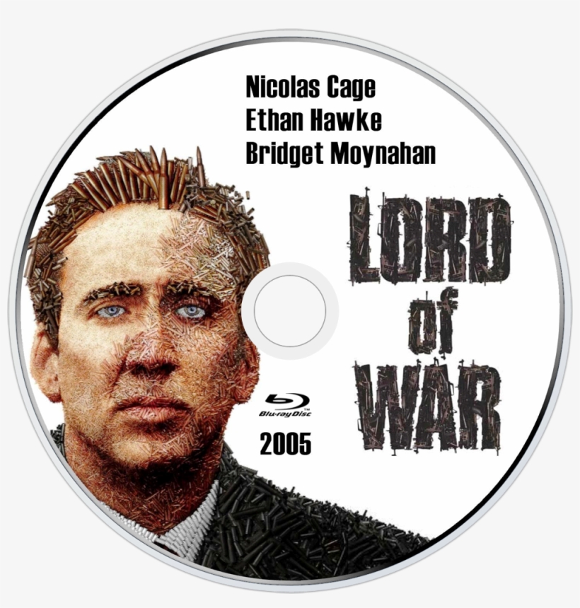 Lord Of War Bluray Disc Image - Man Of War Film, transparent png #1543707