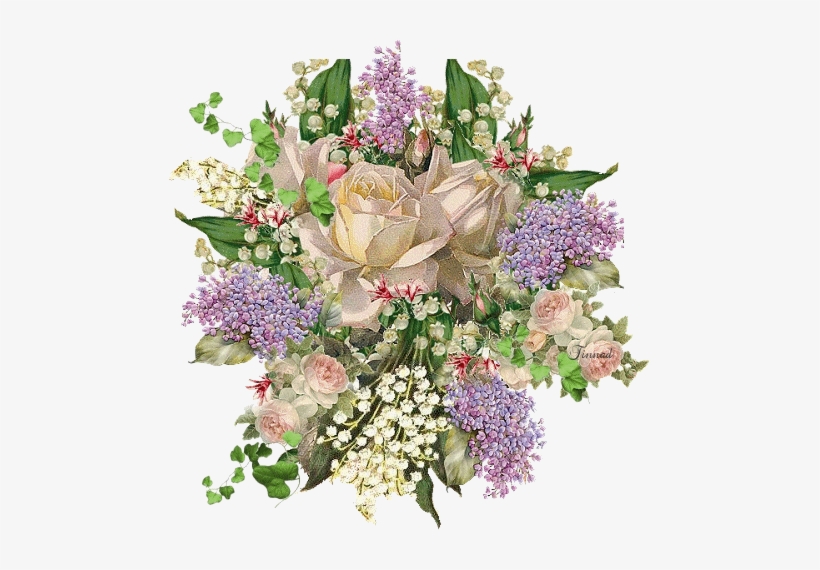 Flores Vintage,scrap,png - Ramo Flores Vintage Png, transparent png #1543735
