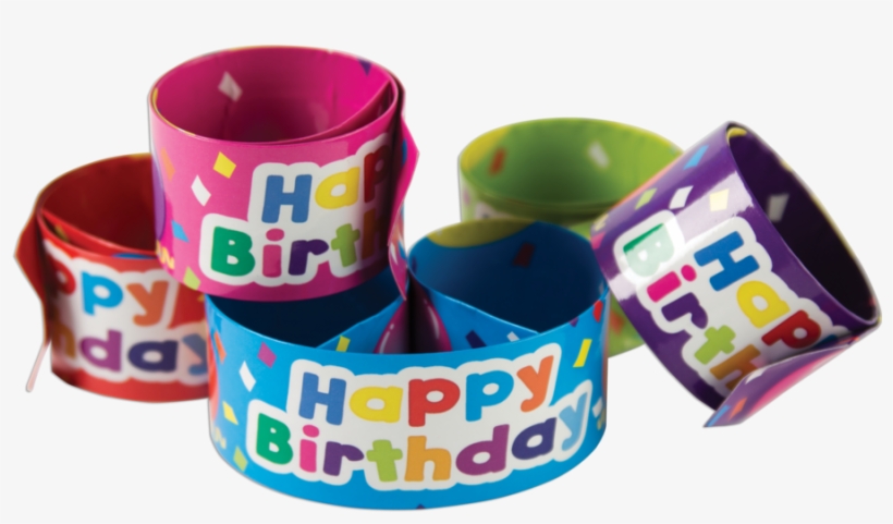 Happy Birthday Balloons Slap Bracelets Alternate Image - Teacher Created Resources Slap Bracelets Happy Birthday, transparent png #1543819