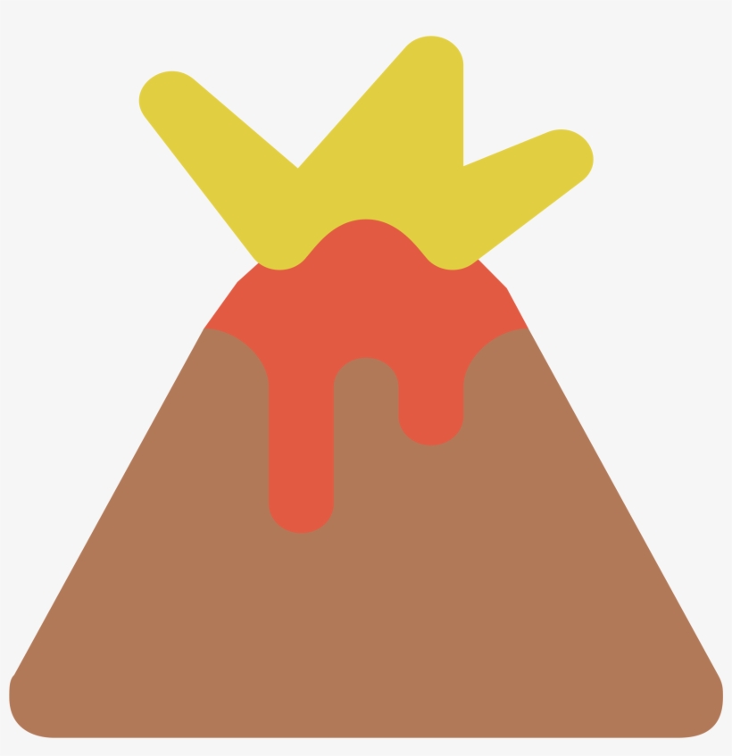 Big Image - Volcano, transparent png #1543909