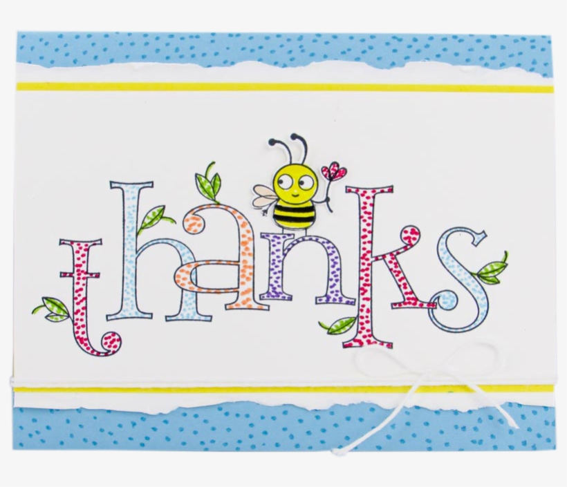Bee Thankful Video Tutorial - Bee Thankful Stampin Up, transparent png #1544006