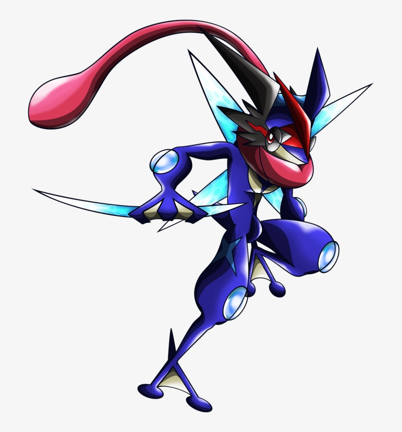 Mega Greninja Pokédex - Imagens De Mega Greninja, transparent png #1544531