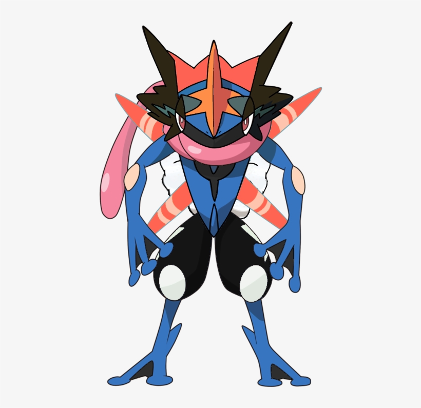 Stefan Greninja - Como Desenhar O Greninja, transparent png #1544570