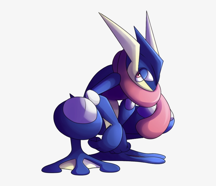 Pokemon Shiny-greninja Is A Fictional Character Of - Pokemon Greninja Png, transparent png #1544636