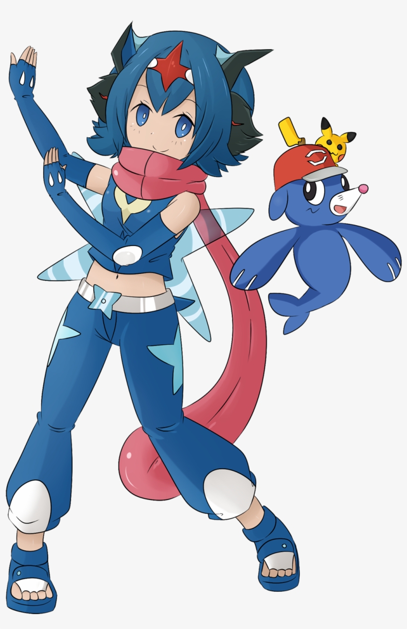 Lana-greninja - Greninja, transparent png #1544772