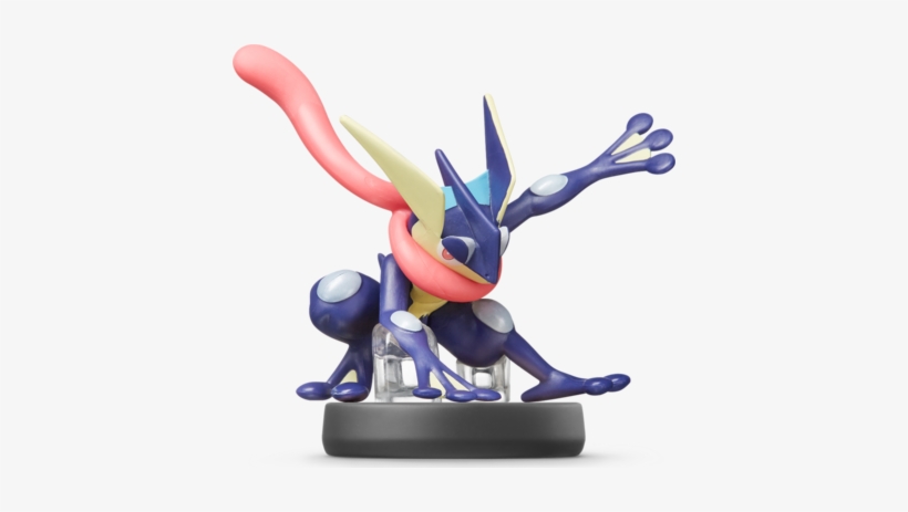 Greninja Amiibo Figure - Amiibo Greninja, transparent png #1544825