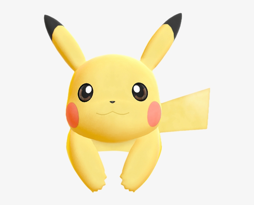 Pikachu Pokemon 3d Decoration Cute Kawaii Pokemongo Saga Free Transparent Png Download Pngkey