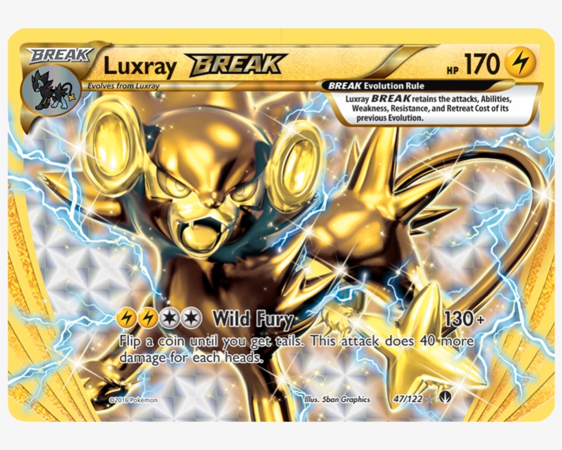 Hey All Im Looking For The Luxray Break Card Im Willing - Gx And Ex Pokemon, transparent png #1544968