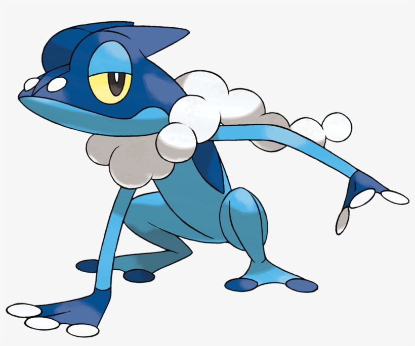 Frogadier 657 Udvikler Sig Til Greninja - Frogadier Pokemon, transparent png #1545012
