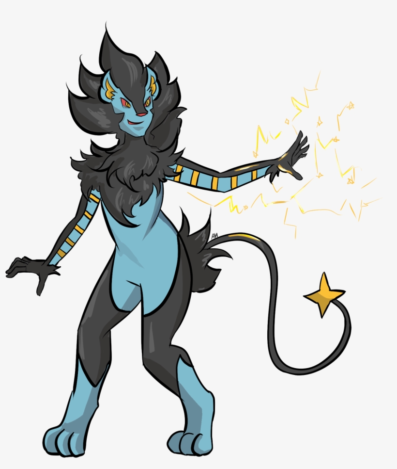 Wild Luxray Appeared - Cartoon, transparent png #1545052