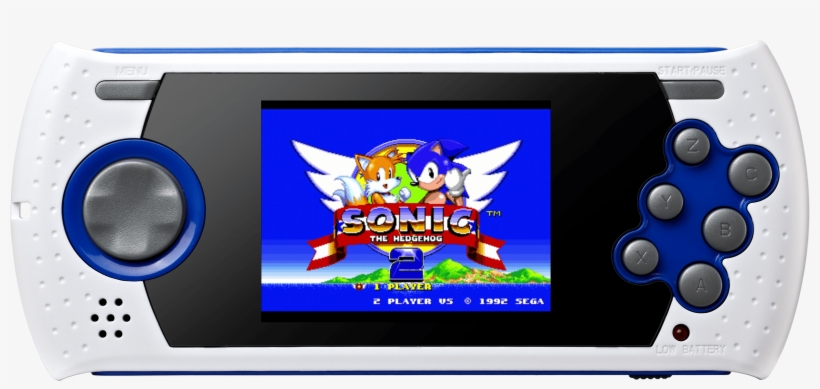 Atari Flashback Console & Sega Genesis Console - Sonic The Hedgehog 2 Sega Genesis Game, transparent png #1545137