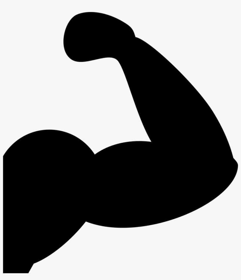 Muscles Silhouette At Getdrawings - Muscles Silhouette, transparent png #1545262