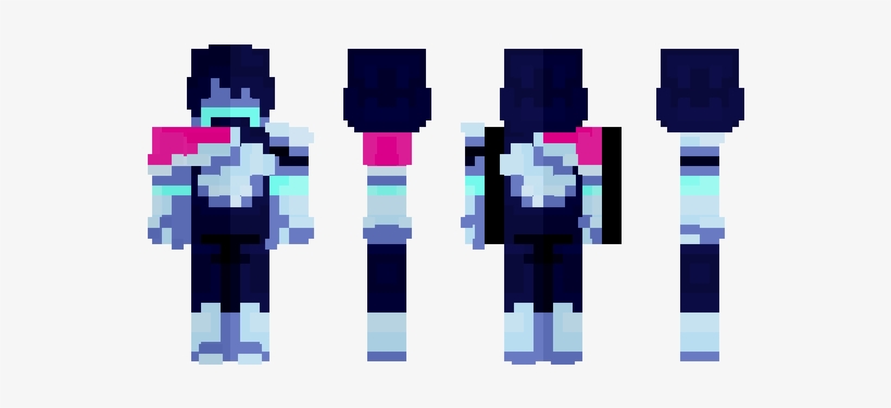 Minecraft Skin Luxray - Minecraft, transparent png #1545374
