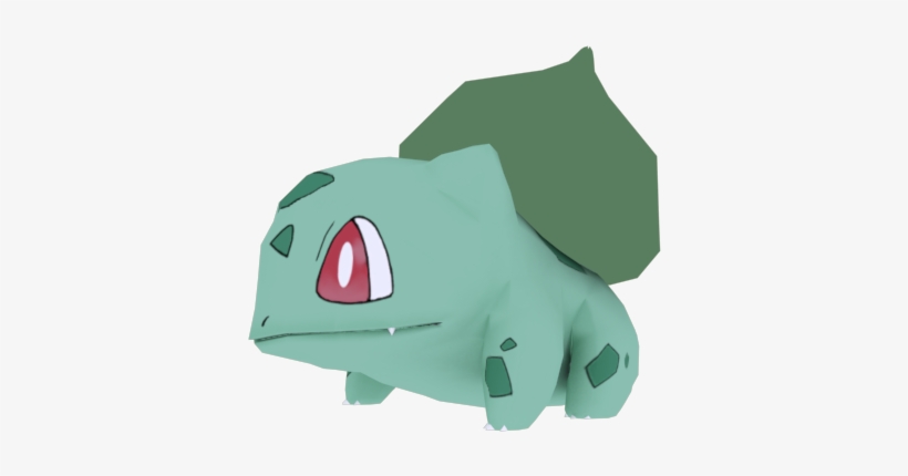 Original) - 3d Bulbasaur Png, transparent png #1545470