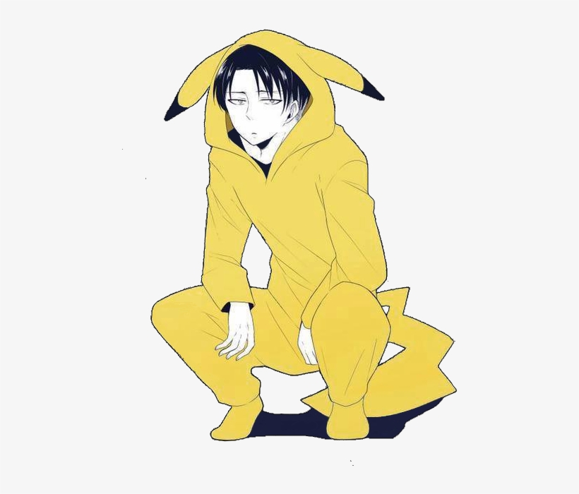 Module - Levi Ackerman Pikachu, transparent png #1545636