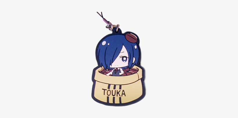 Tokyo Ghoul Touka Coffee Bag Keychain - Tokyo Ghoul Cafe Transparent, transparent png #1545832
