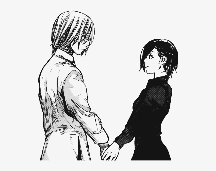 Tokyo Ghoul Re Tokyoghoulre Manga Anime Edit Touka - Touka And Kaneki Baby, transparent png #1546025