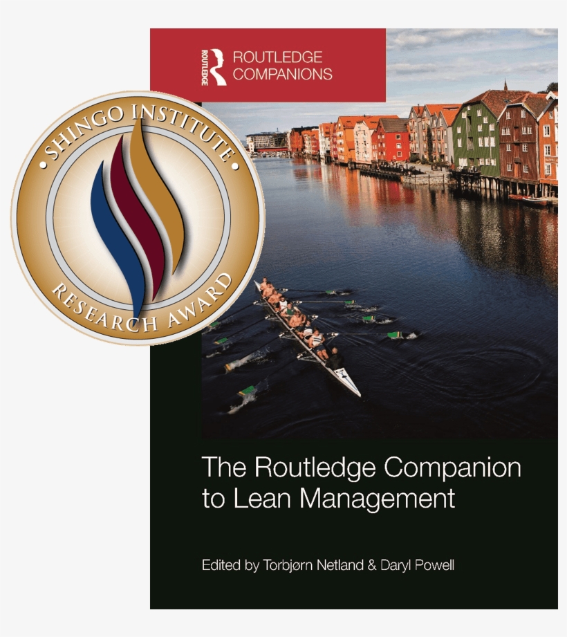 Shingo Research Award Winner - Routledge Companion To Lean Management, transparent png #1546081