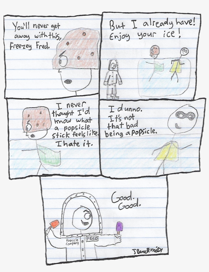 Comic 65 Patateman Freezey Fred - Comics, transparent png #1546231