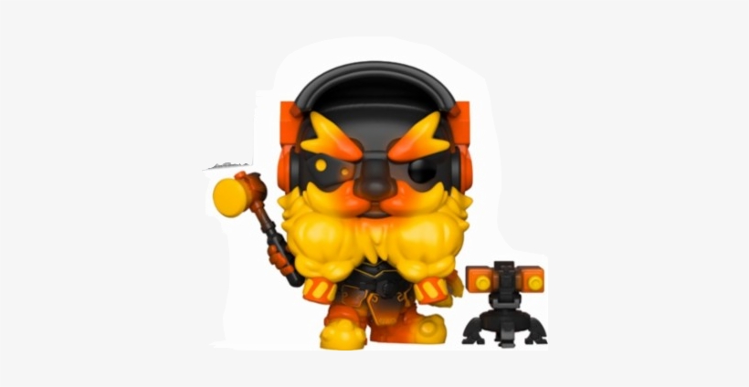 Overwatch Series 4 Torbjorn Pop Vinyl Figure Exclusive - Overwatch Pops Wave 4, transparent png #1546398