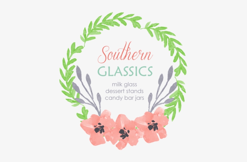 Pretty Feminine Floral Watercolor Logo - Watercolor Painting, transparent png #1546440