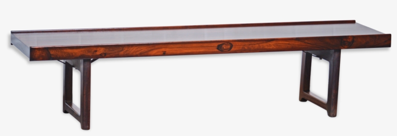 Bench In Rosewood Of Torbjörn Afdal Model Drobo Of - Bench, transparent png #1546487