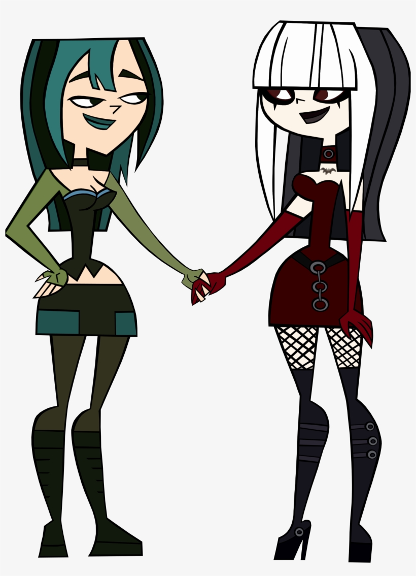 Goths Friendship Png Version By Original58-d9144jn - Total Drama Island Goth Girl, transparent png #1546686