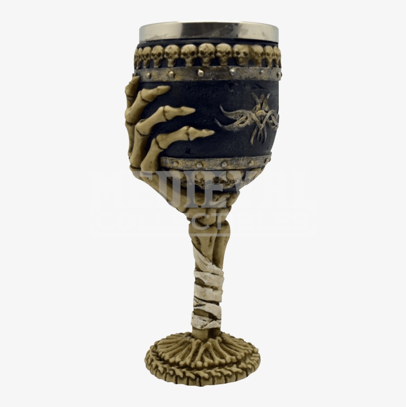 Skeleton Arm Goblet - Skeleton Arm Chalice, transparent png #1546873
