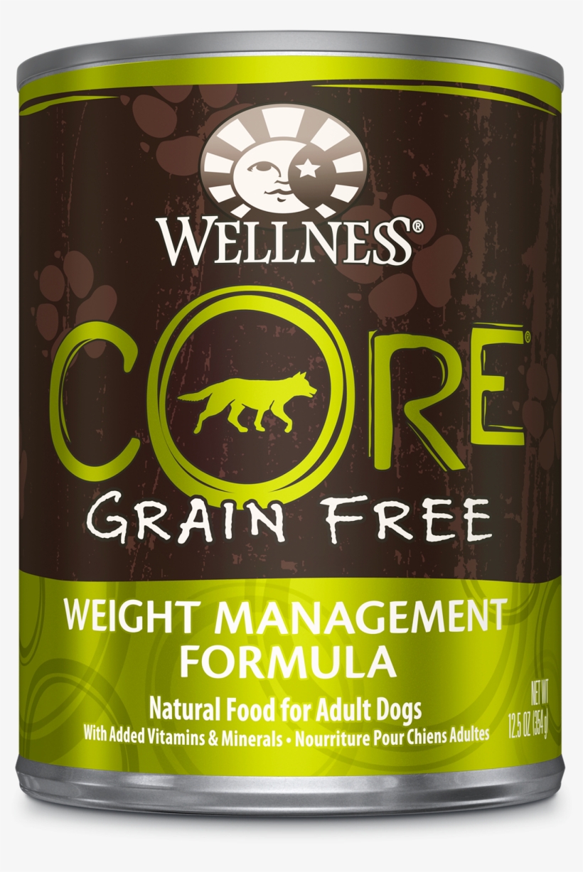 Wellness Core Natural Grain Free Wet Canned Dog Food, transparent png #1546880